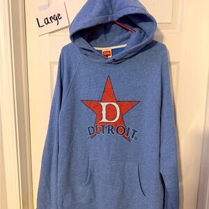 HOMAGE Blue Detroit Hoodie